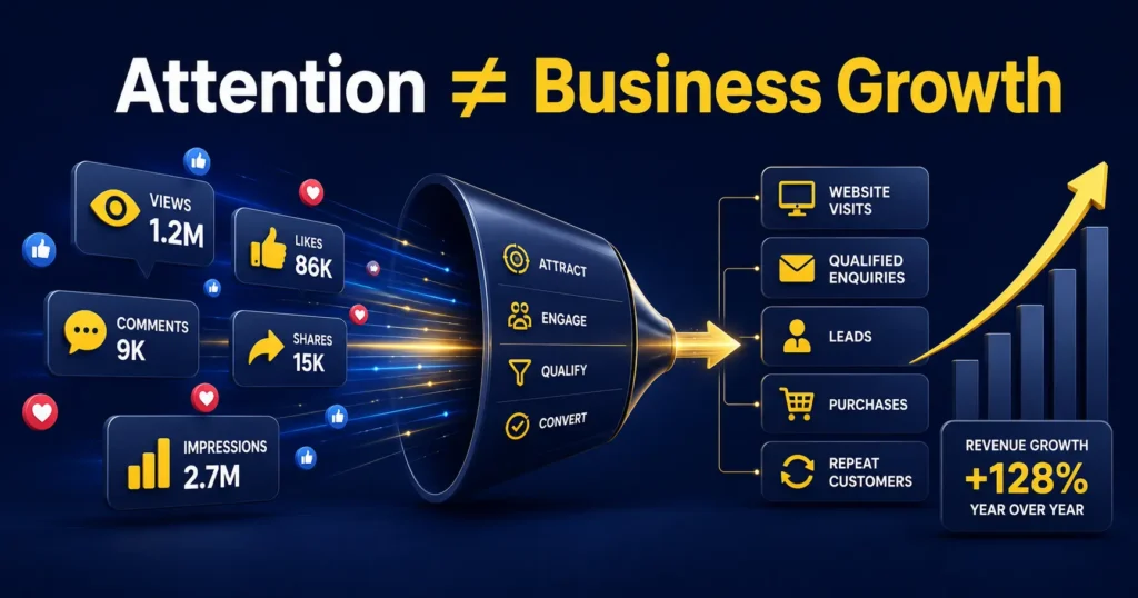 Brand Attention vs Business Growth: What Really Matters?