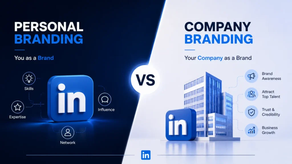 LinkedIn Branding Strategy: Personal vs Company Branding