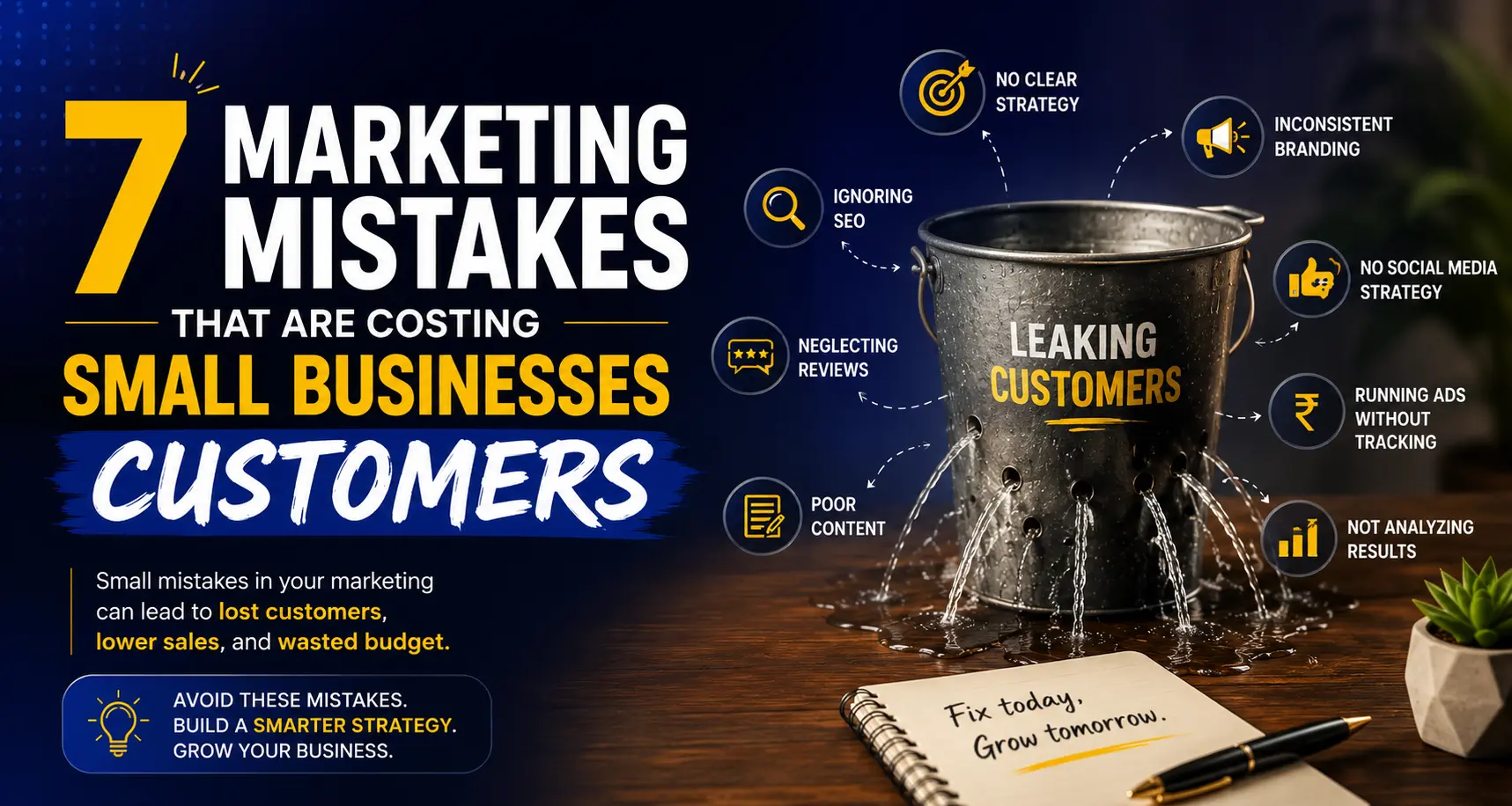 Small Business Marketing Mistakes